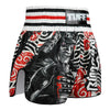 TUFF High-Cut Retro Muaythai Shorts - RMS102 - Waves of Bushido Elegance