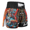 TUFF High-Cut Retro Muaythai Shorts - RMS103 - Seraphic Seiryu Samurai Saga