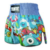 RMS104 TUFF Kids Muay Thai Shorts Party Monster