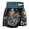 TUFF High-Cut Retro Muaythai Shorts - RMS109 - The Skull Rider
