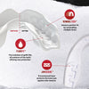 SafeJawz Intro Mouthguard White