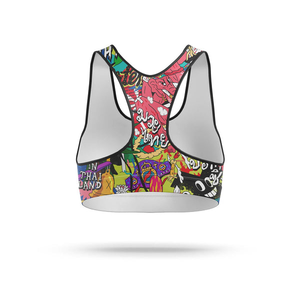 Fairtex - SB9 - URFACE Full Print Sports Bra