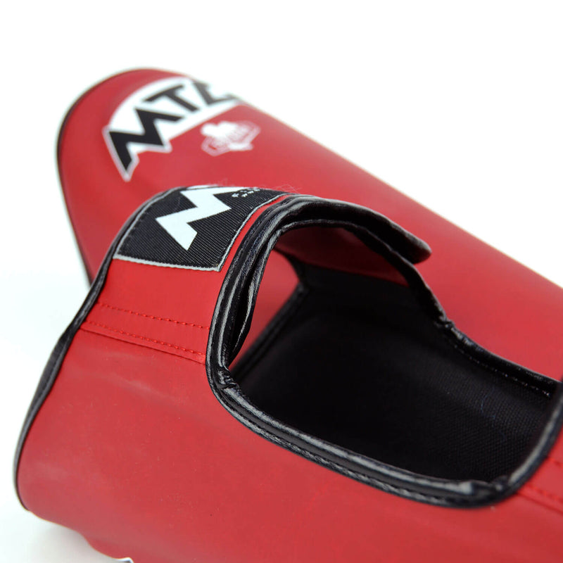 MTG SFS1 Red Synthetic Shin Pads