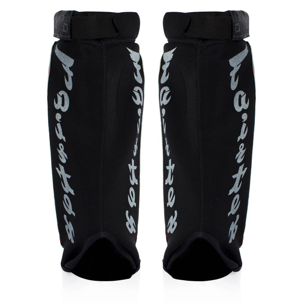 SP6 Fairtex Neoprene MMA Shin Pads Red