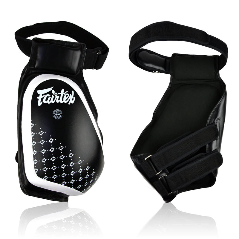 Fairtex TP4 Compact Thigh Pads Black/White