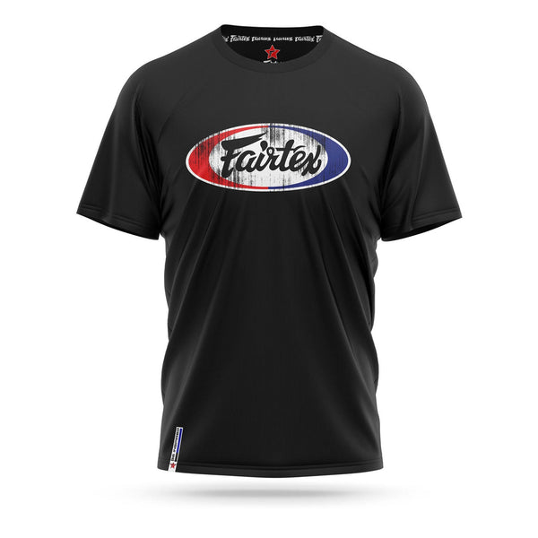 TS4 Fairtex Vintage Cotton T-Shirt Black