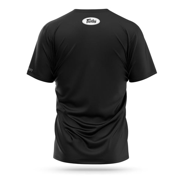 Fairtex TS7 Script Logo Cotton T-Shirt - Black