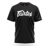 Fairtex TS7 Script Logo Cotton T-Shirt - Black