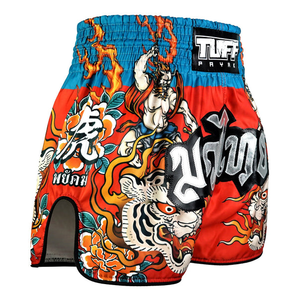 TUFF Payak Muay Thai Shorts - RMS002 - Fuujin the Wind God