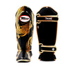 Twins FSGL10-49 Leather Shinguards Dragon Gold/Black