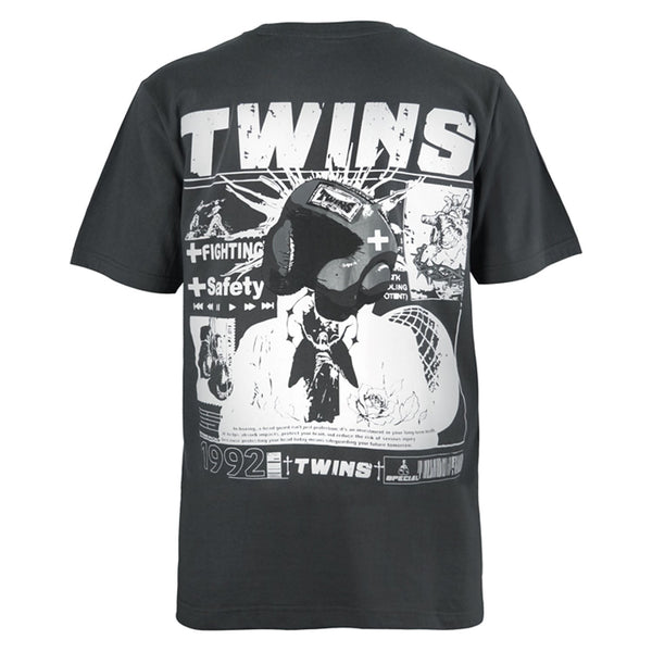 Twins Special Oversized T-Shirt - 07 - Dark Grey
