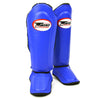Twins SGL10 Leather Shin Guards Blue