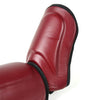 Twins SGL10 Leather Shin Guards Maroon