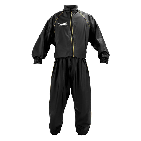 Twins Special VSS1 Classic Vinyl Sweatsuit - Black-Gold