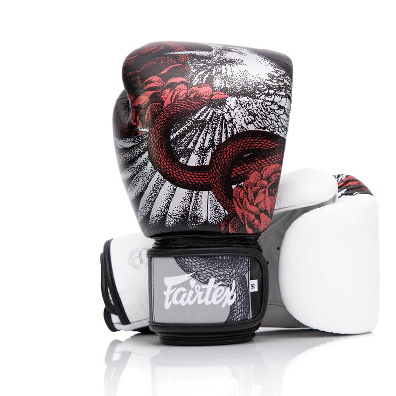 BGV24 Fairtex The Beauty of Survival Boxing Gloves - Gymzey.com