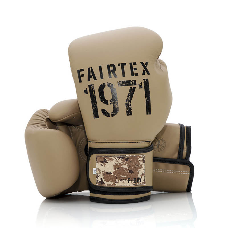 Fairtex F-Day 2 Desert Operation Boxing Gloves - Gymzey.com