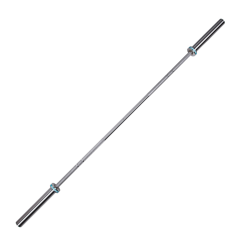 Olympic 6.5ft Barbell with 6 Needle Bearings, 15kg, Load 995lbs - Gymzey.com
