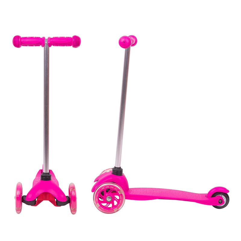 Kids Tri Scooter with Light-Up Wheels (Age 2+) - Green - Gymzey.com