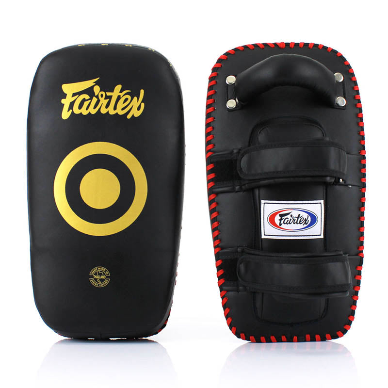 Fairtex Light Weight Thai Kick Pads KPLC5 - Black - Gymzey.com