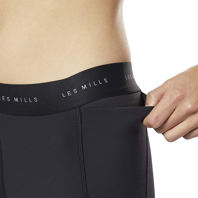 Reebok LES MILLS® Lux Tights 2.0 Leggings - Black - Gymzey.com