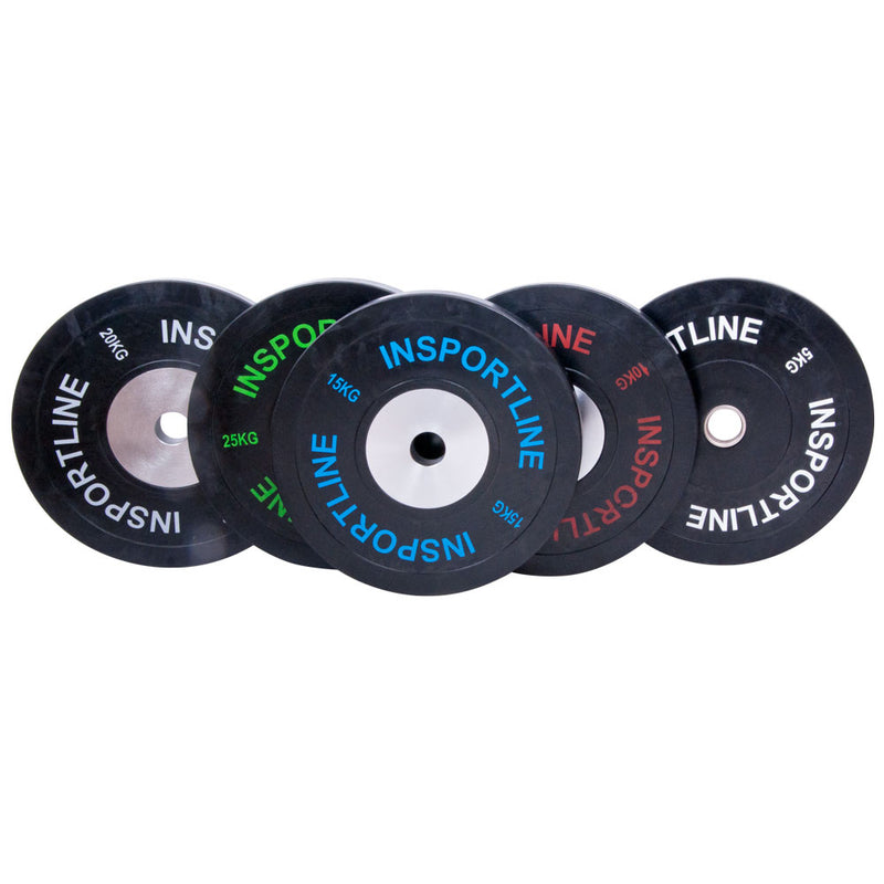 Rubber Bumper Competition Weight Plate 25kg - Gymzey.com