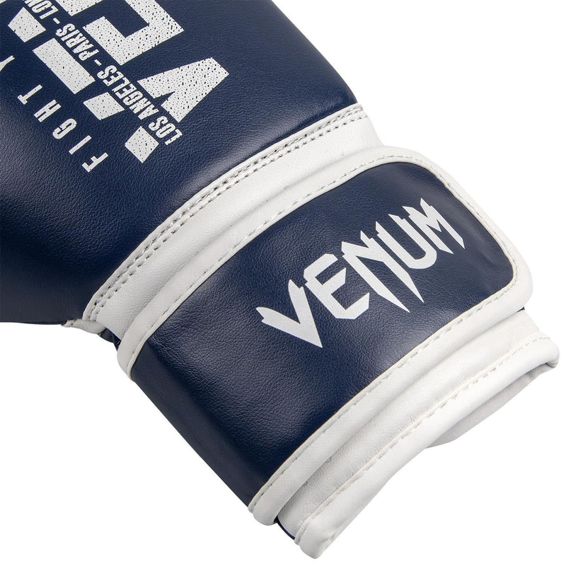 Venum Signature Kids Boxing Gloves - Navy Blue - Gymzey.com