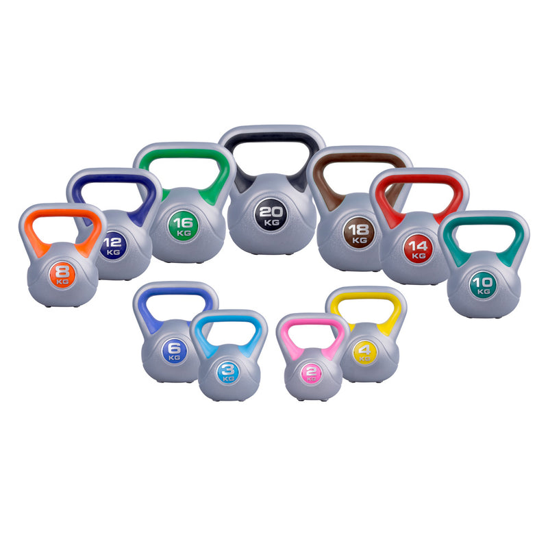Triangle Grip Kettlebell with Rubber Pads - 3kg - Gymzey.com