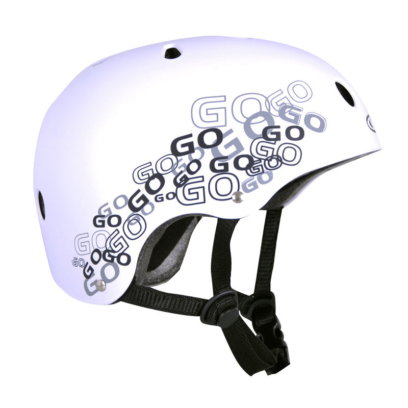 Freestyle Skating, Cycling, BMX Helmet - White - Gymzey.com