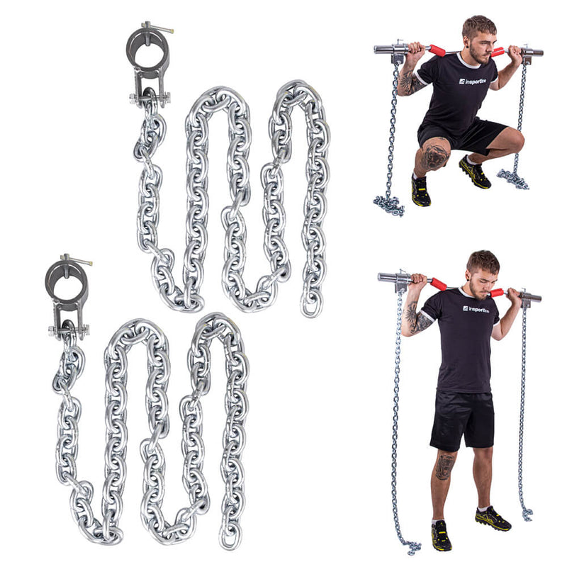 Stahl-Gewichtheberkette Chainbos 2 x 5 kg