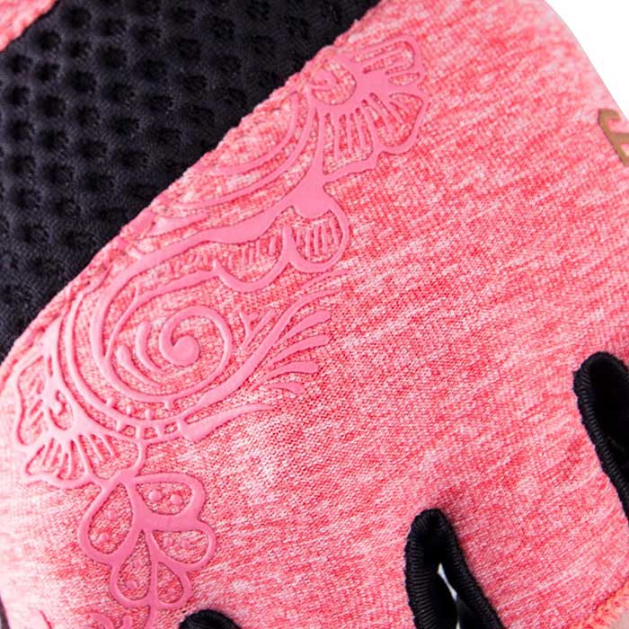 Women's Cycling Gloves Gel-Padded, Size XS - Black Pink - Gymzey.com