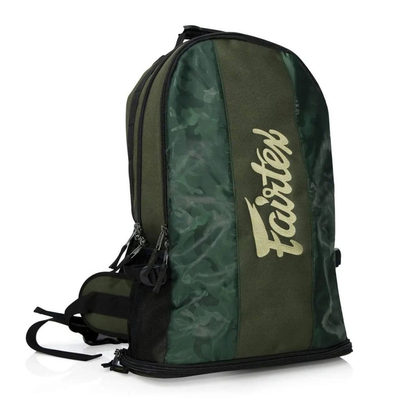 Fairtex BAG4 Gym Gear Backpack (Camo Green)