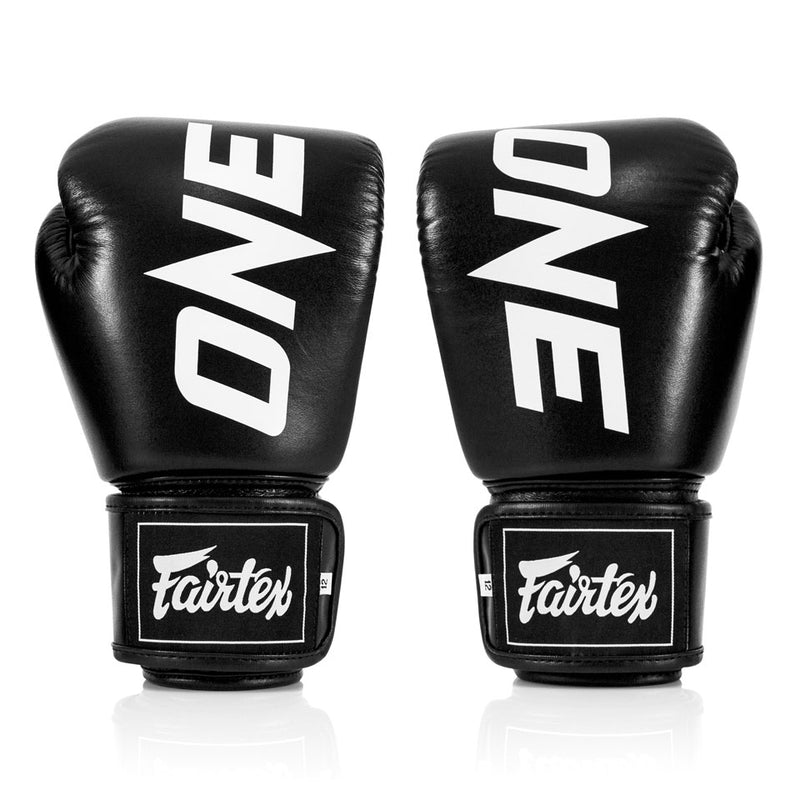 BGV Fairtex X ONE Championship Boxing Gloves - Black