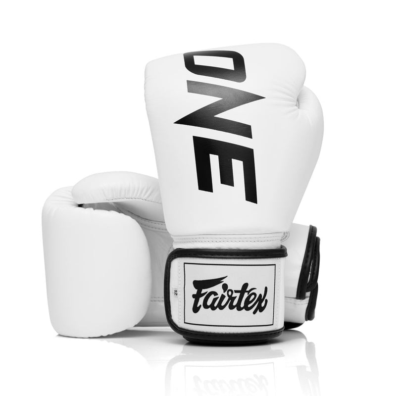BGV Fairtex X ONE Championship Boxing Gloves - White