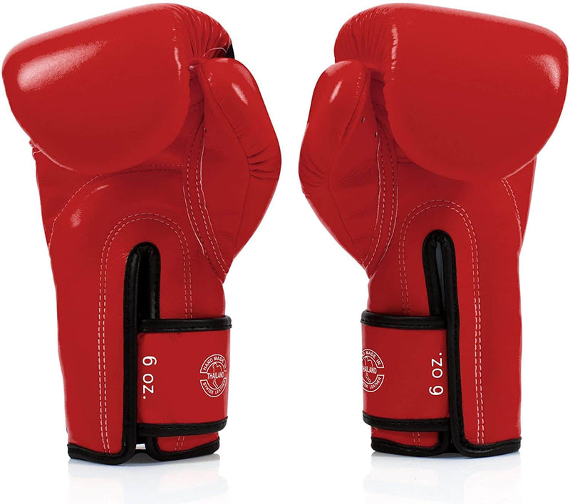 Fairtex BGV14 Red Microfiber Gloves