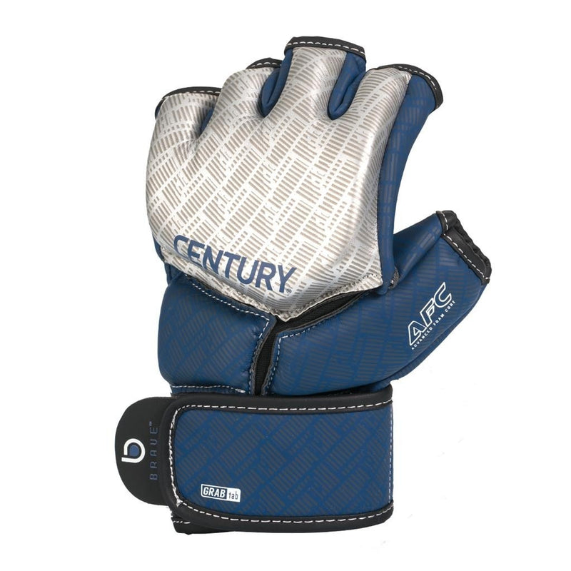 Century MMA Competition Gloves - Silver/Navy - Gymzey.com
