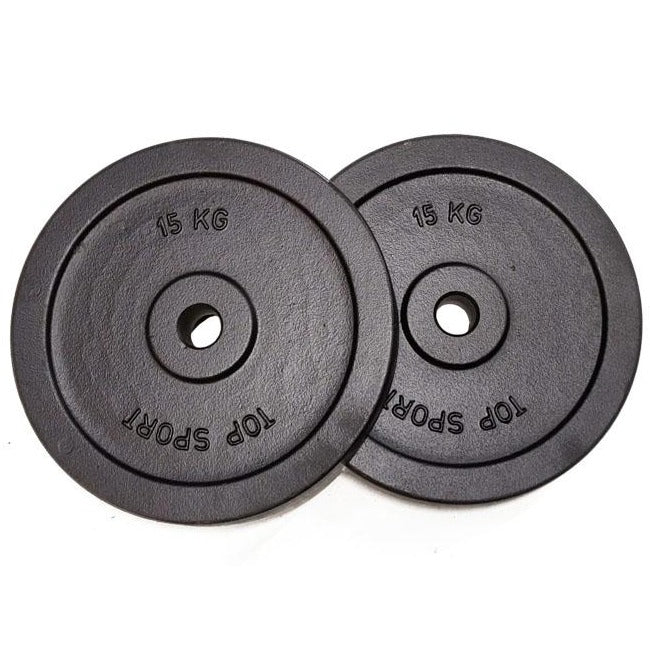 Cast Iron Weight Plates 30mm Standard 1.25kg - 20kg - Gymzey.com