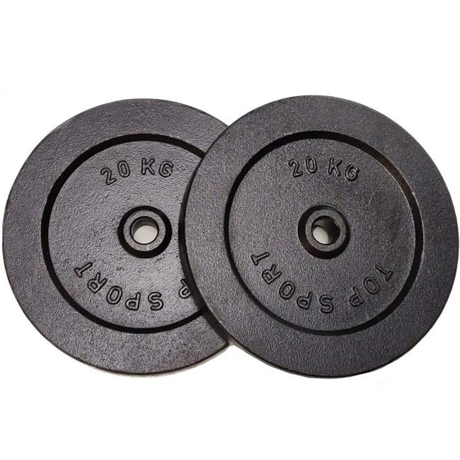 Cast Iron Weight Plates 30mm Standard 1.25kg - 20kg - Gymzey.com