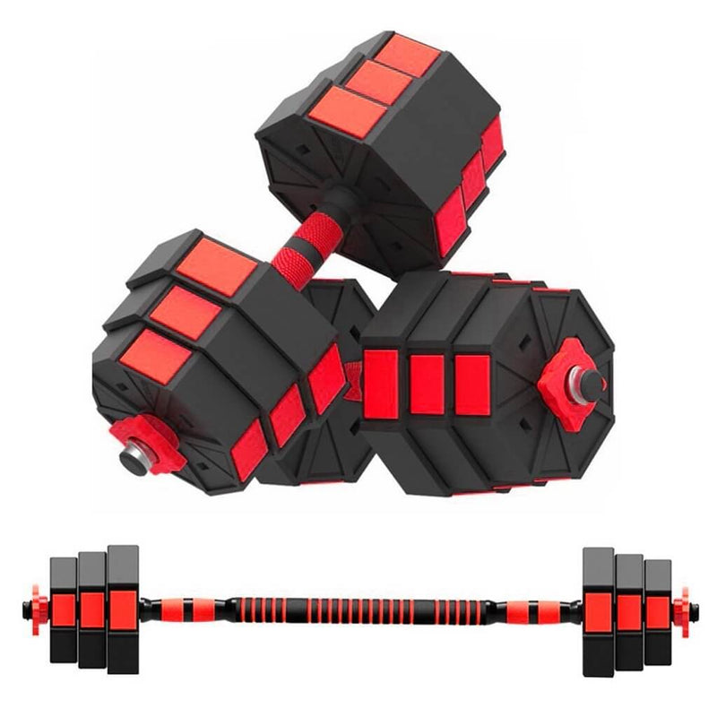 Adjustable Dumbbells Set with Connecting Rod 20kg to 40kg