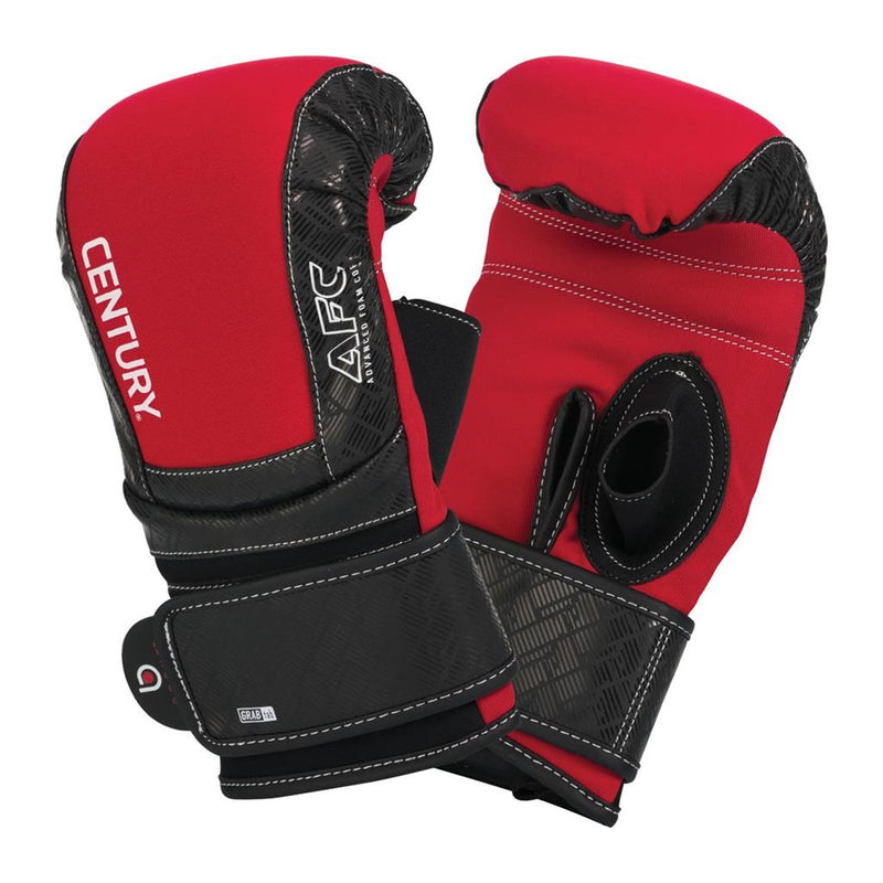 Century Brave Neoprene Bag Gloves - Red/Black - Gymzey.com