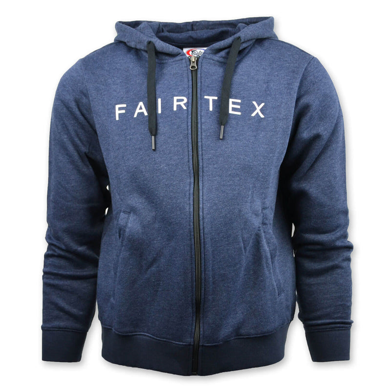Fairtex FHS20 Kapuzenpullover mit Reißverschluss, Marineblau