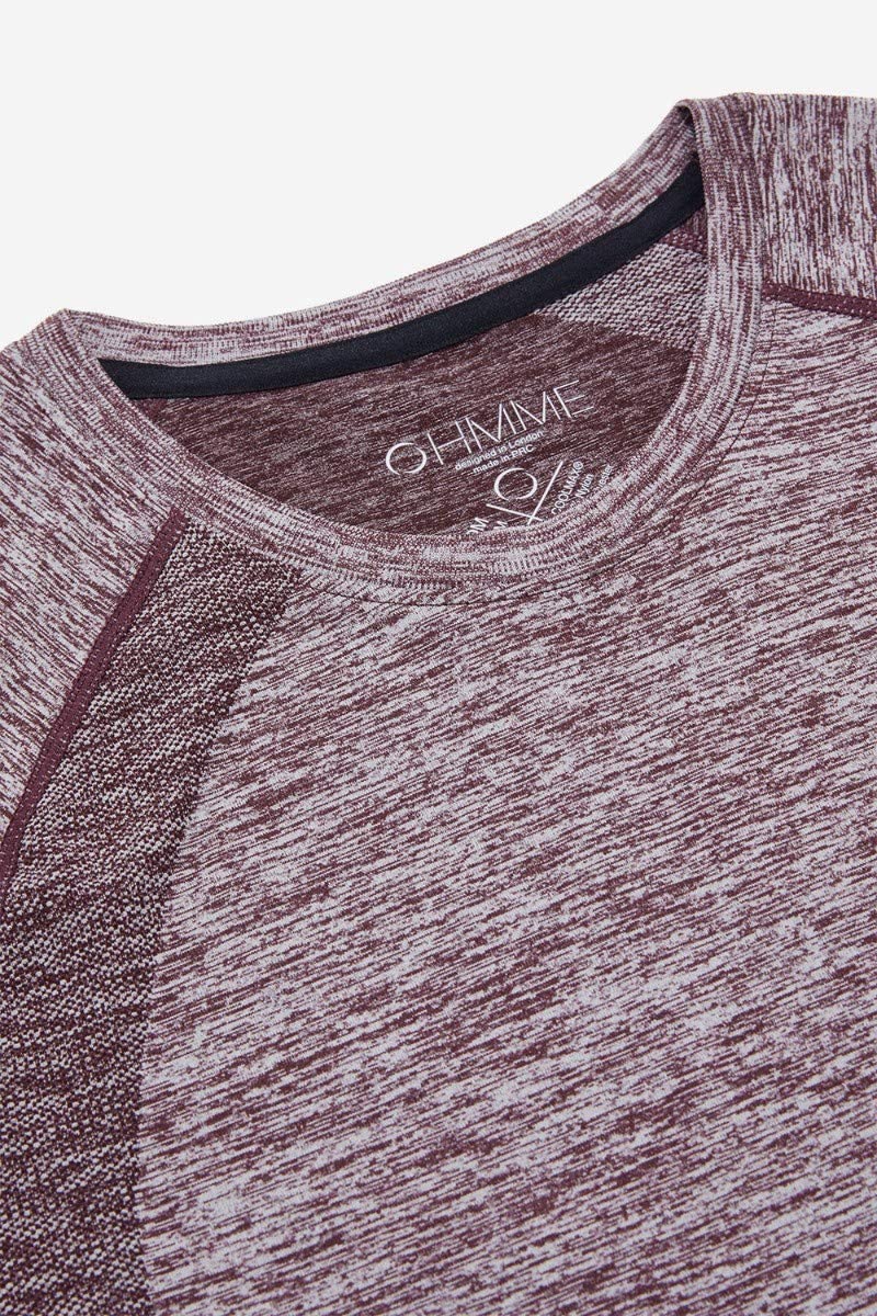 Ohmme Om Gym T-Shirt - Fig - Gymzey.com