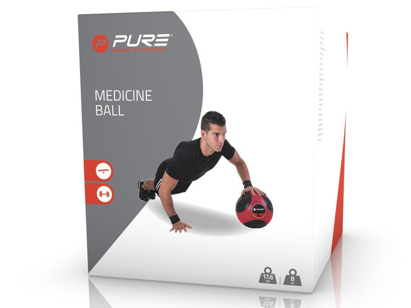 Pure 2 Improve Medicine Ball - 8kg - Gymzey.com