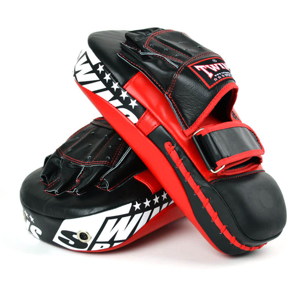 Twins PML21 Long Focus Mitts Red/Black - Gymzey.com