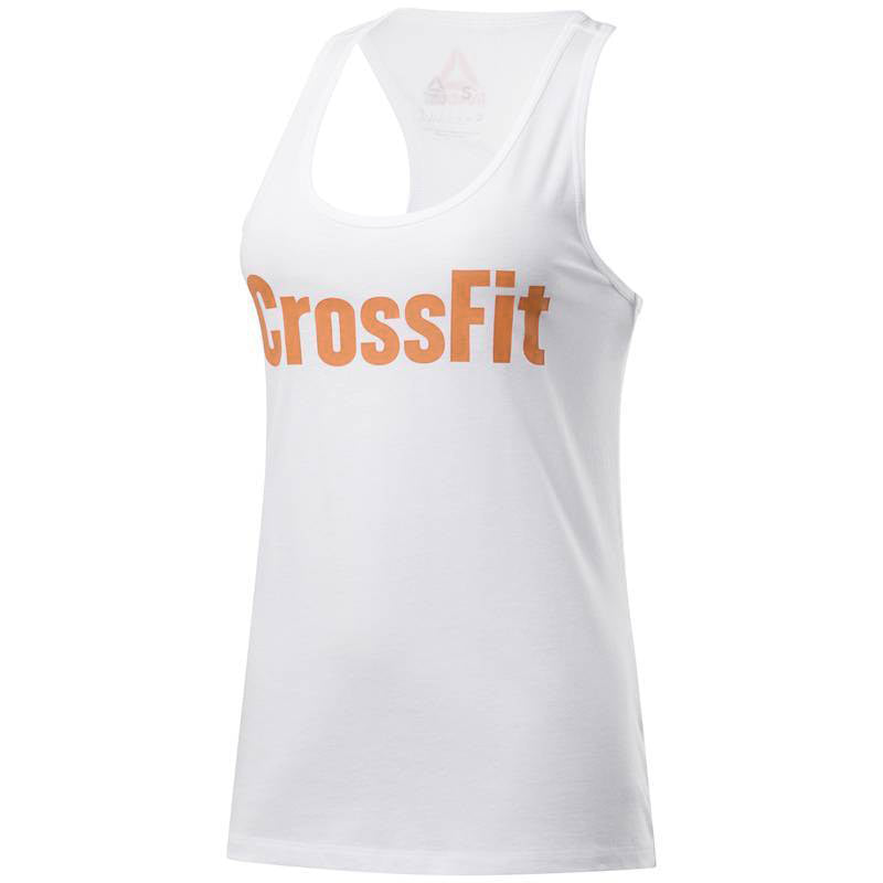 Reebok CrossFit® Tank Top - White - Gymzey.com